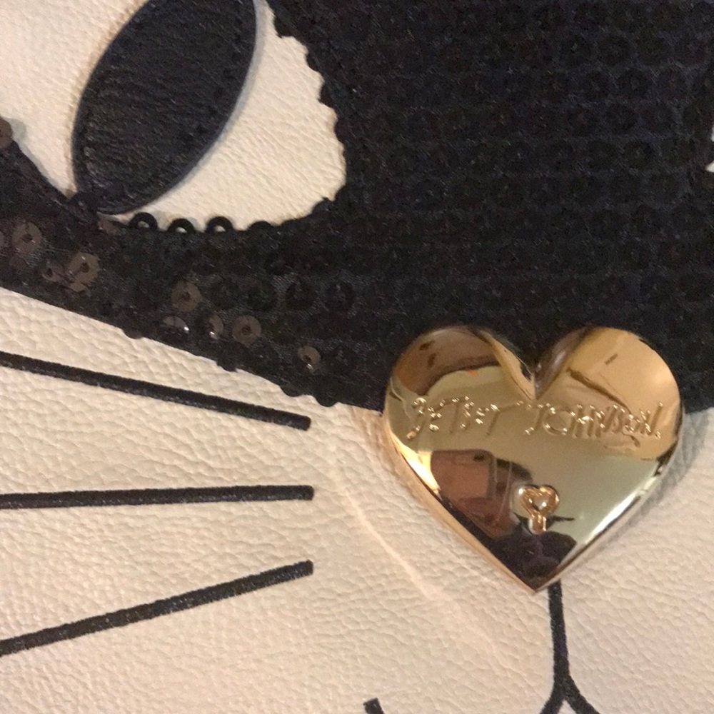 Betsey Johnson Cat purse - Picture 2 of 4
